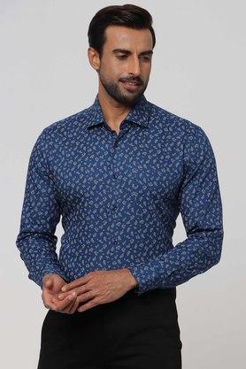 STOP - Royal Blue Formal Shirts - 2