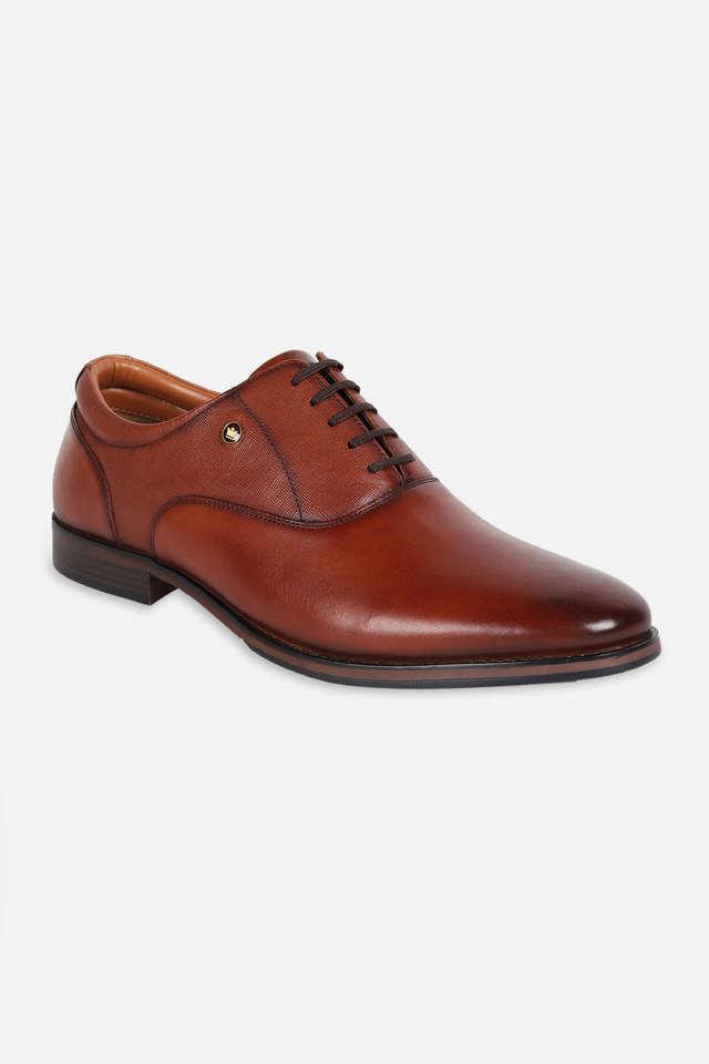 Louis philippe tan formal shoes shop