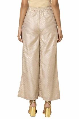 Golden palazzo shop pants online