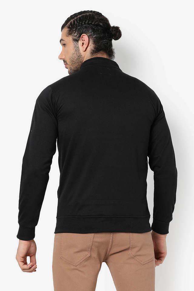 Campus sutra full store sleeve solid men's sweatshirt