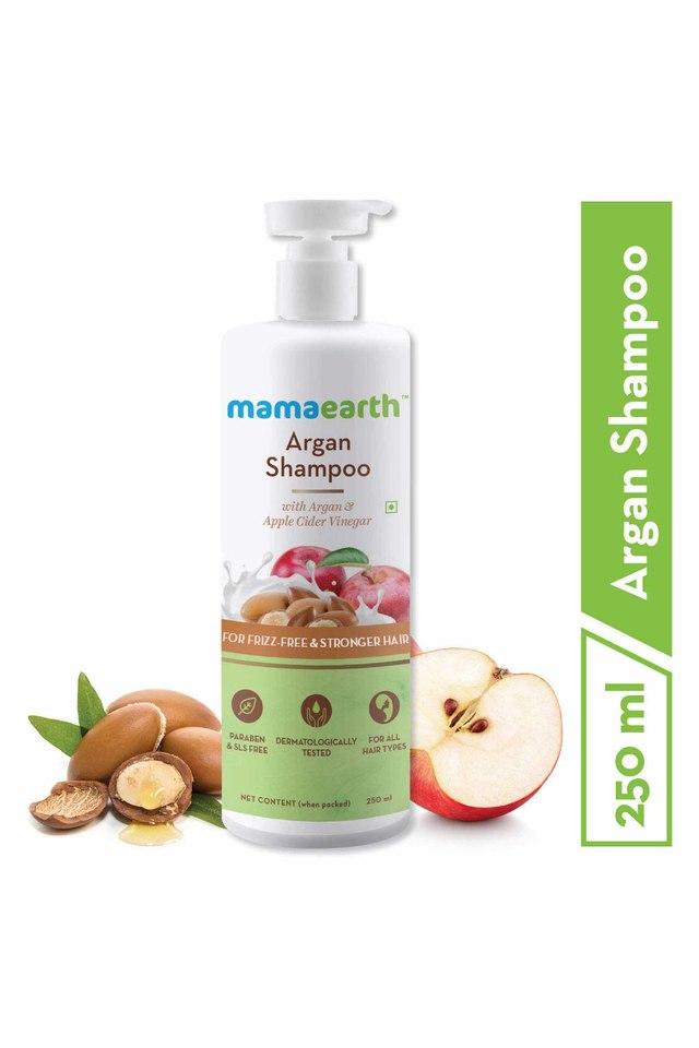 Buy Mamaearth Argan And Apple Cider Vinegar Shampoo For Dry And Frizzy Hair With Argan And Apple