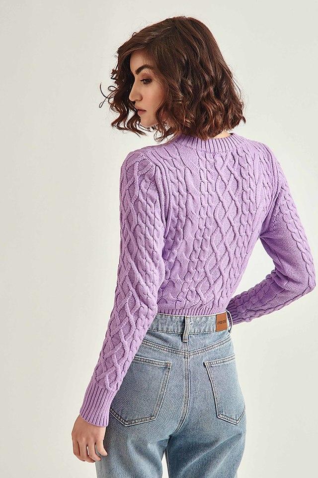 Purple store pullover women's