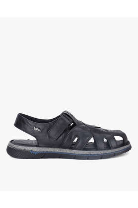 Buy LEE COOPER Leather Slipon Men s Sandals Shoppers Stop