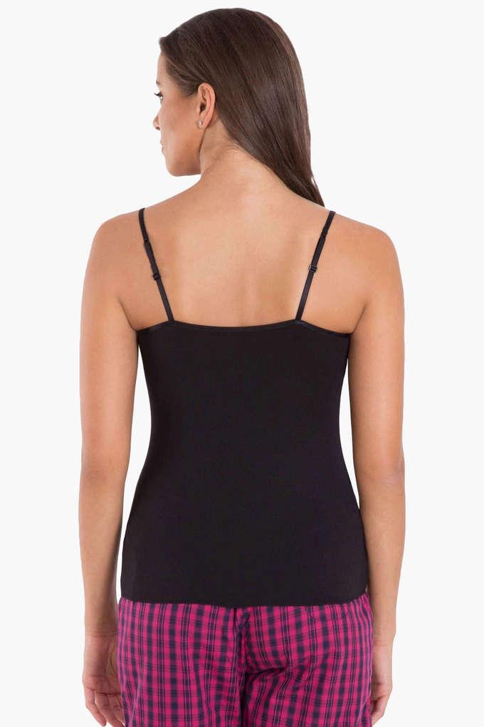 Buy Jockey Juniors Pink Solid Camisole online