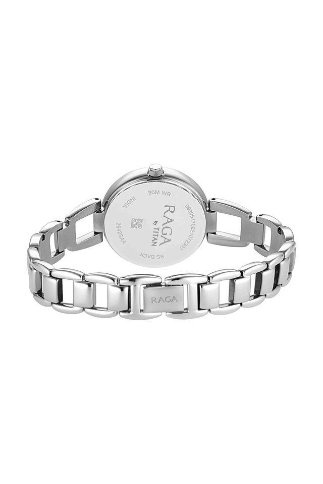 titan ladies watch with blue dial