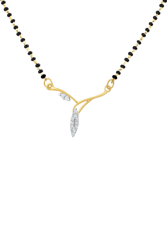 Buy MAHI Mahi Gold Plated Mangalsutra Set with CZ for Women NL1101942G
