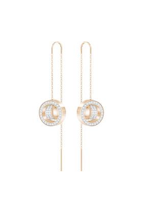 Swarovski hollow clearance chain earrings