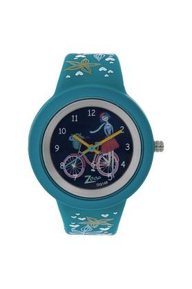 Buy ZOOP Kids Girls 39 mm World Traveller Blue Dial Plastic Analog