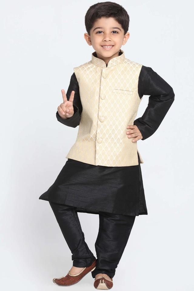 Buy N Dot CREAM GREEN FLORAL PRINTED SILK NEHRU JACKET at Amazon.in