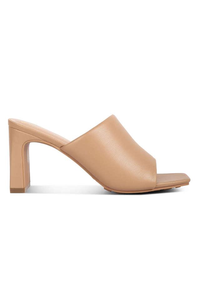 Nude slip on discount sandals