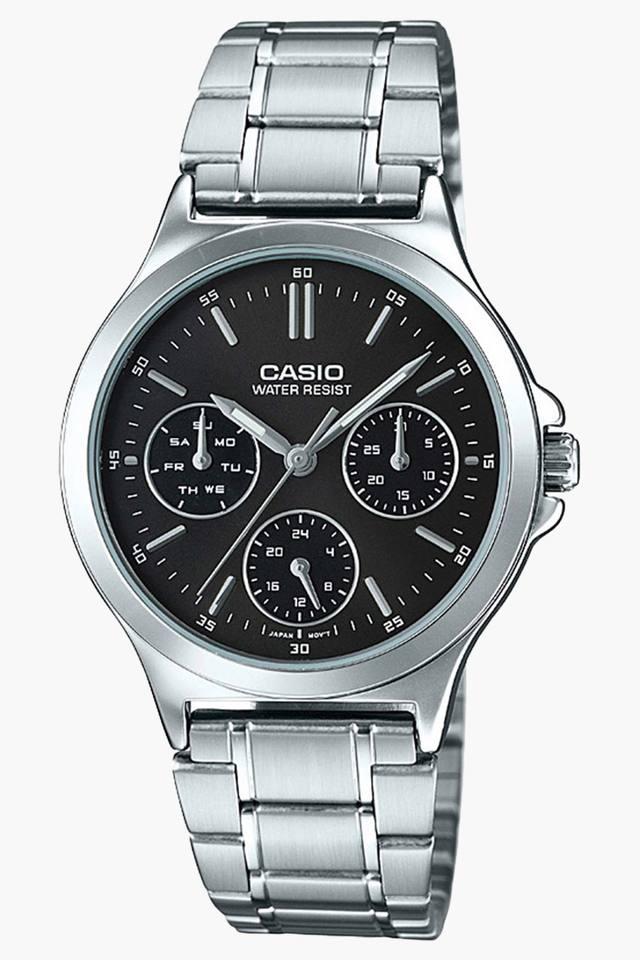 Casio Enticer Silver Dial Men 41mm – Zimson Watch Store