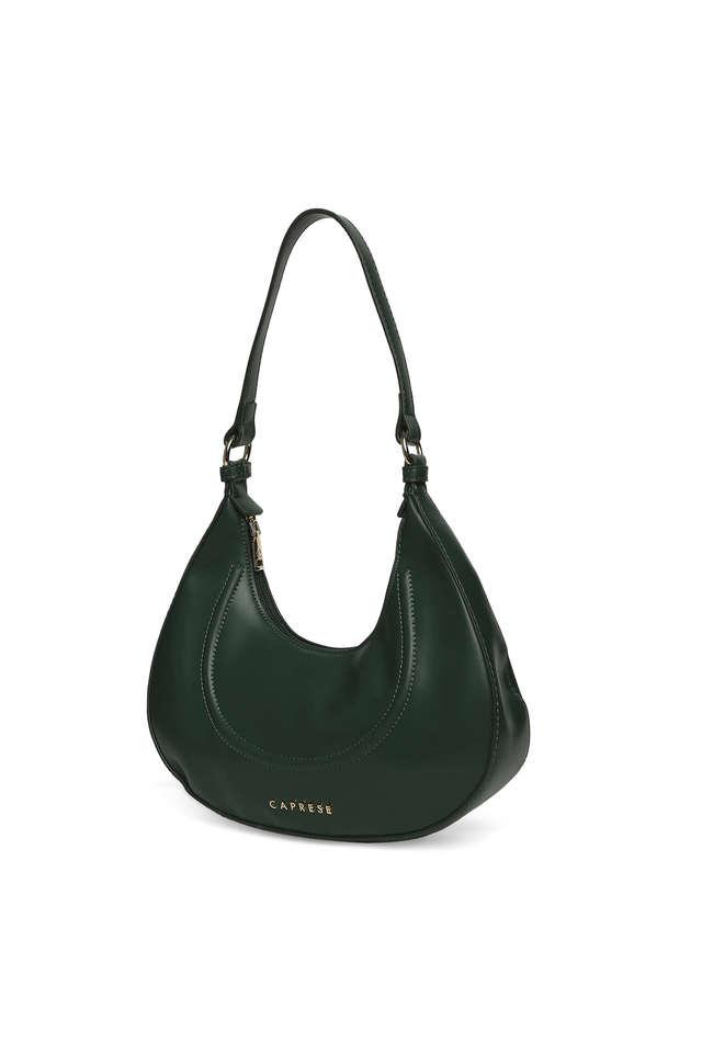 Caprese green solid online shoulder bag