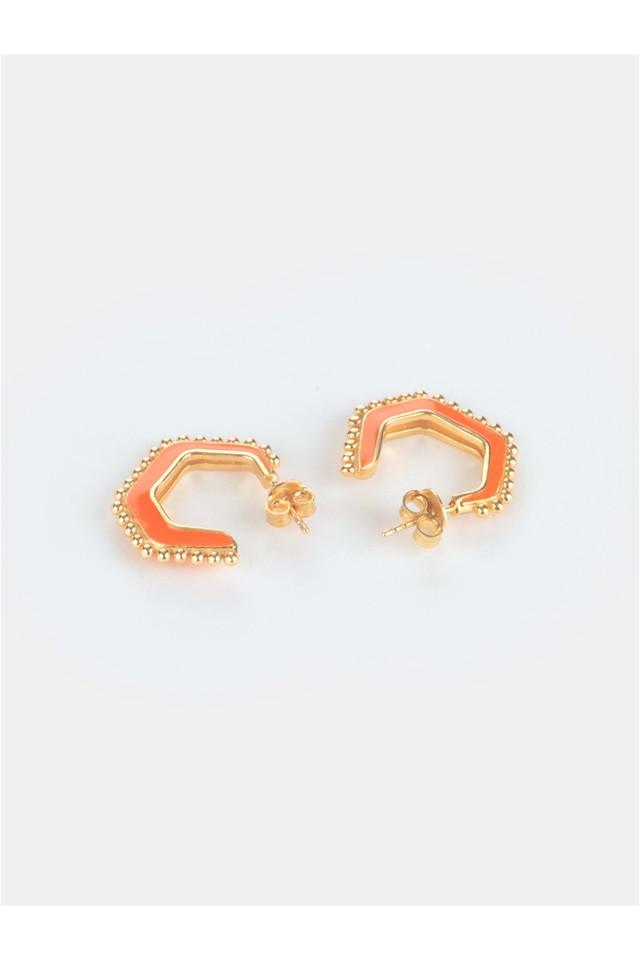 Sophee heart hoop on sale earrings in gold