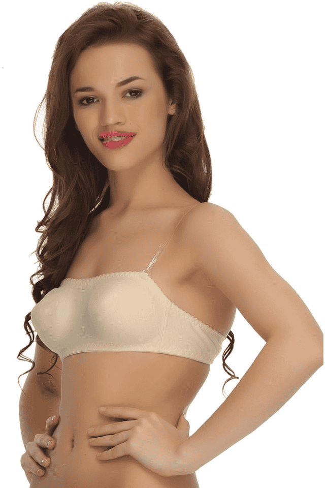  Nature Women's Bralette Lace Thin Detachable Strap