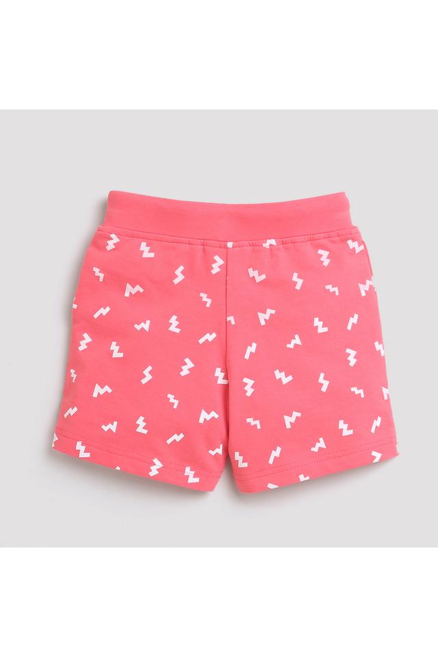 Buy TINY GIRL Solid Cotton Regular Fit Girls Shorts Shoppers Stop