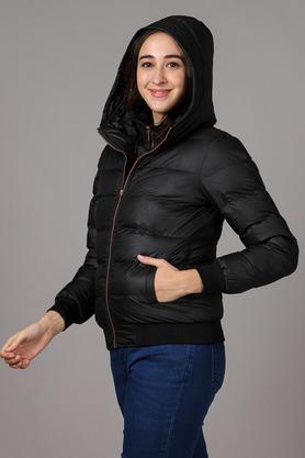 Winter black jacket on sale womens