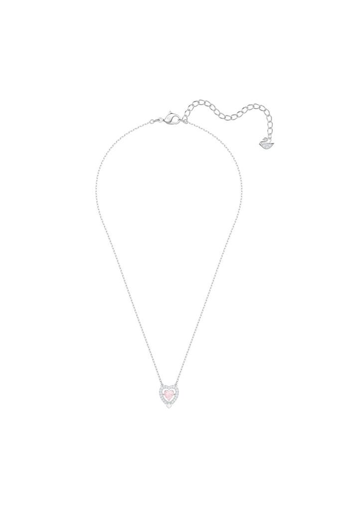 Swarovski dancing clearance heart necklace