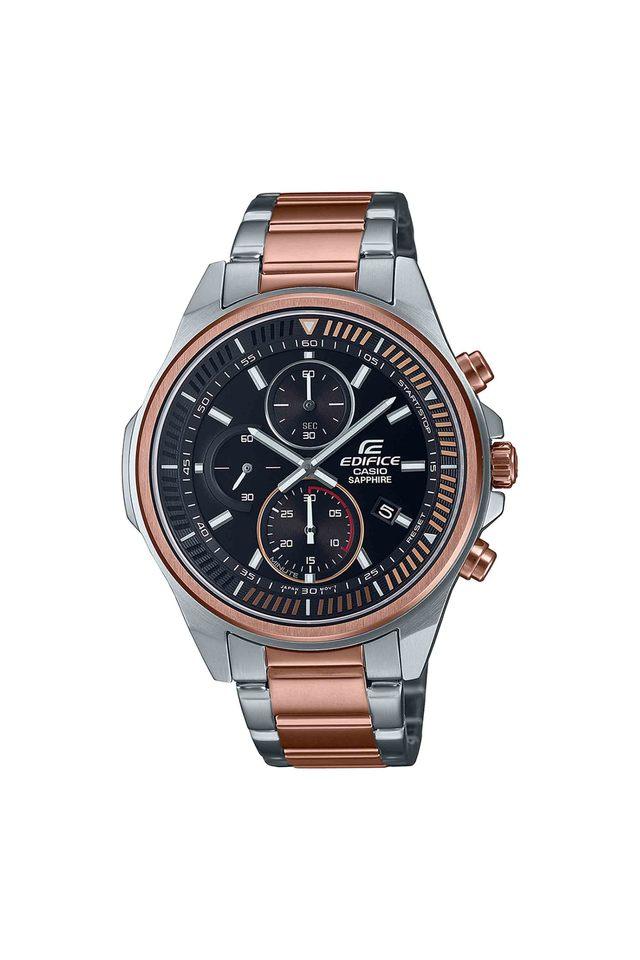 Casio rose gold mens hot sale watch