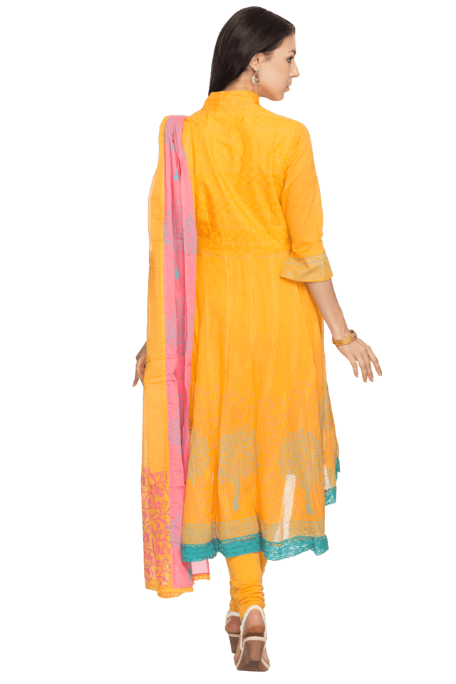 Buy BIBA Womens Printed Salwar Suit Shoppers Stop