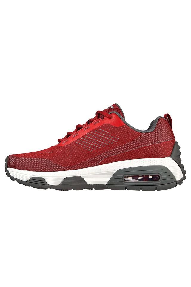 Skechers red running clearance shoes