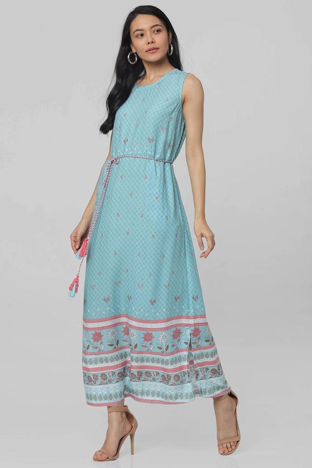 Turquoise hotsell casual dress