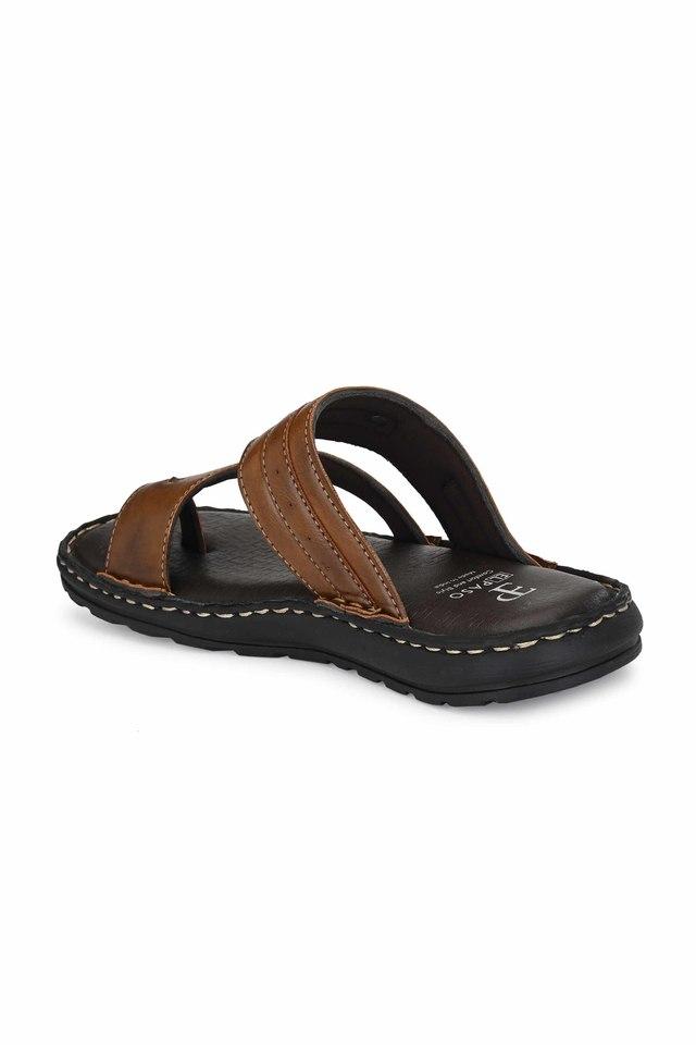 EL PASO -  Brown Flip Flops - Main