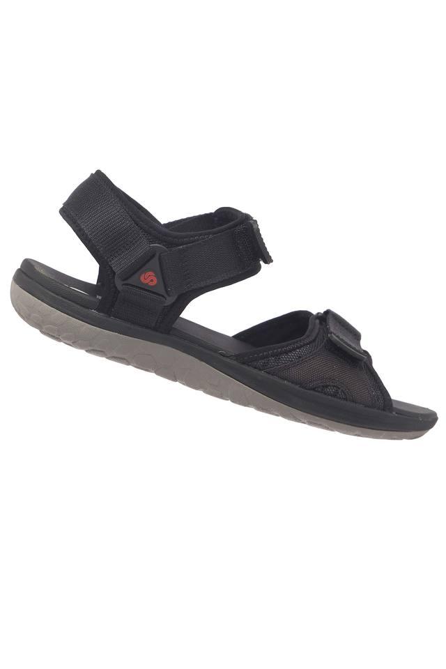 CLARKS -  Black Sandals & Floaters - Main