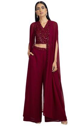 INDYA - Maroon Kurtis & Tops - 3