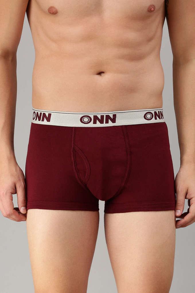 Buy THE SECRET LOOM Men's Trunk, Boxer Brief, Ultrasoft Odour Control Underwar, Color  Gray-Black