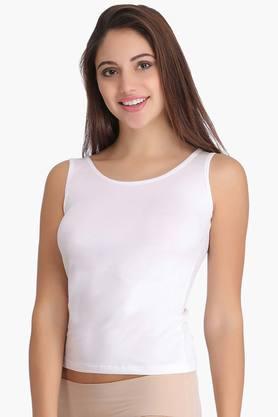 CLOVIA - White Slips & Camisoles - 1