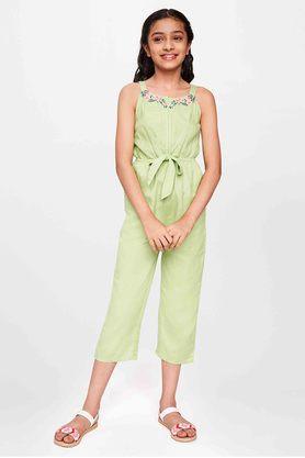 GLOBAL DESI GIRLS - Lime Green Jumpsuit & Dunagrees - 2