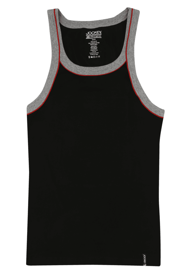 JOCKEY Men Vest - Buy BLACK JOCKEY Men Vest Online at Best Prices in India