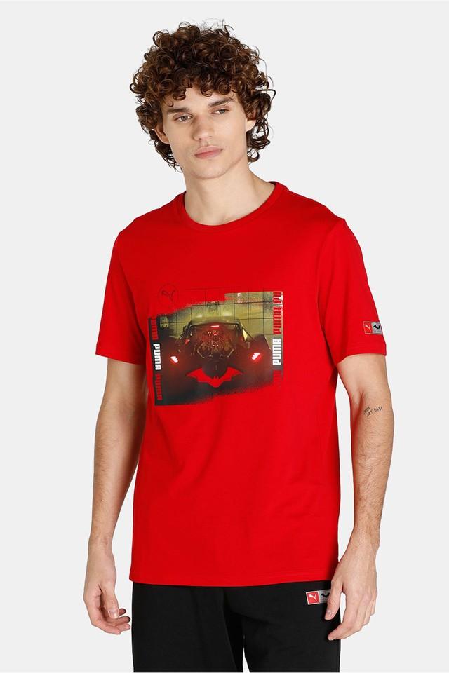 Puma red shop t shirt