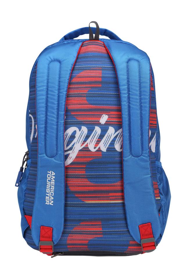 Buy American Tourister Polyester Blue Backpack ,32 Litres Online - Backpacks  - Backpacks - Discontinued - Pepperfry Product