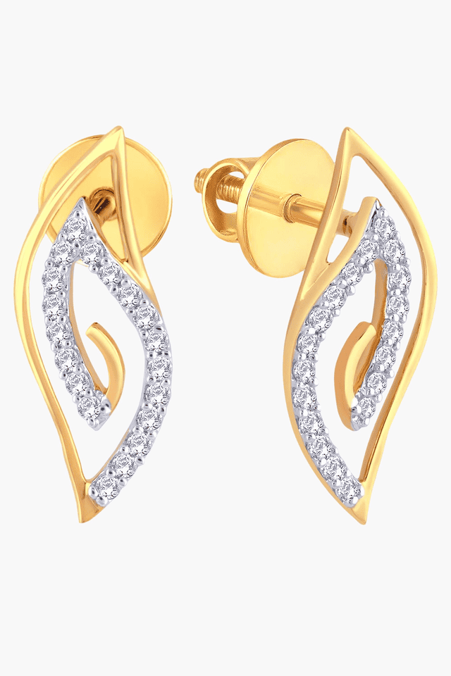 Diamond earrings clearance malabar gold