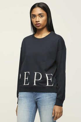 PEPE - Blue Sweatshirts - 1