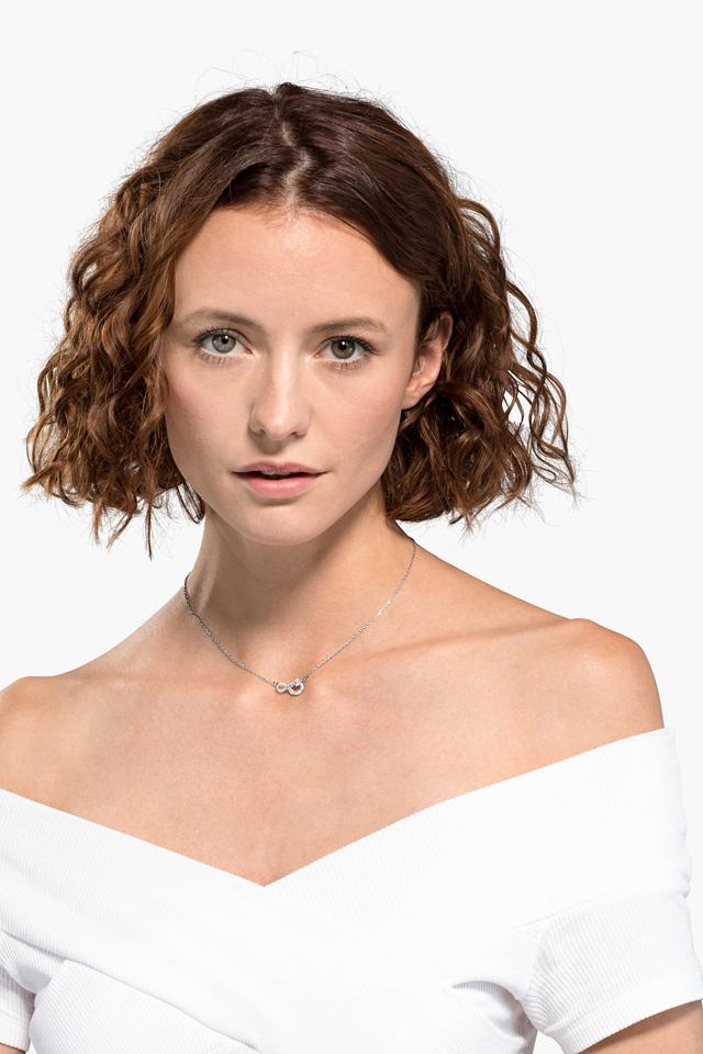 Buy SWAROVSKI Infiniti Crystal Necklace Shoppers Stop