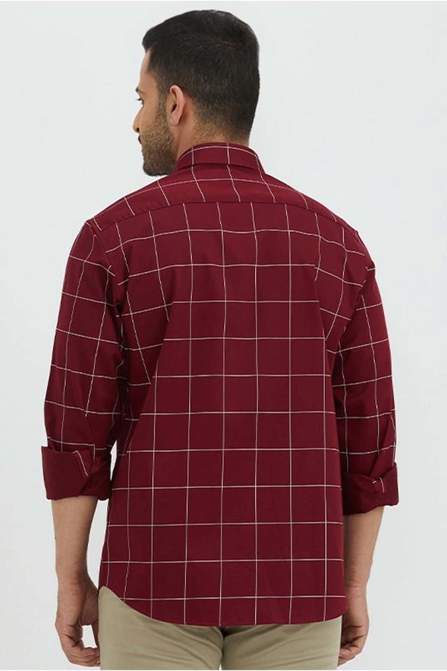 Indian terrain red on sale shirt