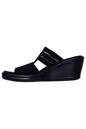 Skechers wedges online black