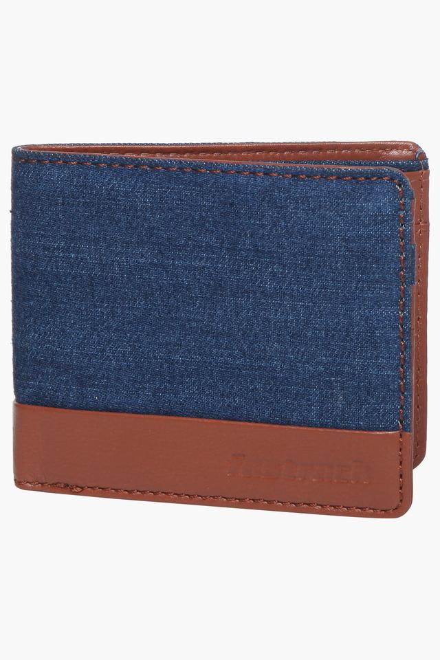 Louie Philippe Brown Mens Leather Wallet, Size: Standard