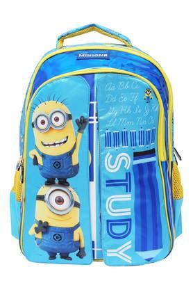 Minions Me 2 Print School Bag  Pink  Babys World