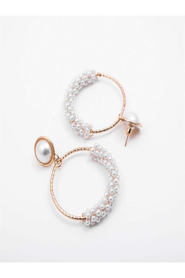 Beaded Hoop Earrings | Handmade by Libby & Smee