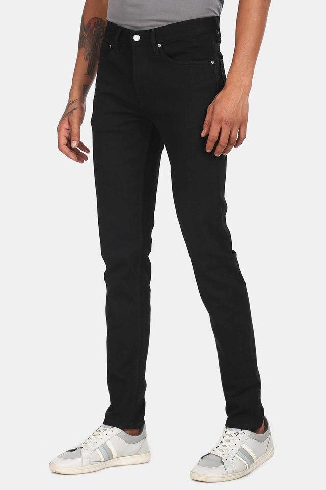 CALVIN KLEIN JEANS -  Black Jeans - Main