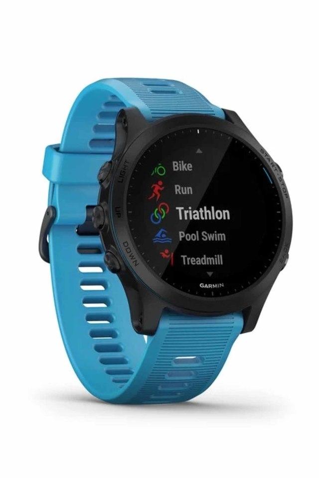 Buy GARMIN Forerunner 945 Blue Shoppers Stop