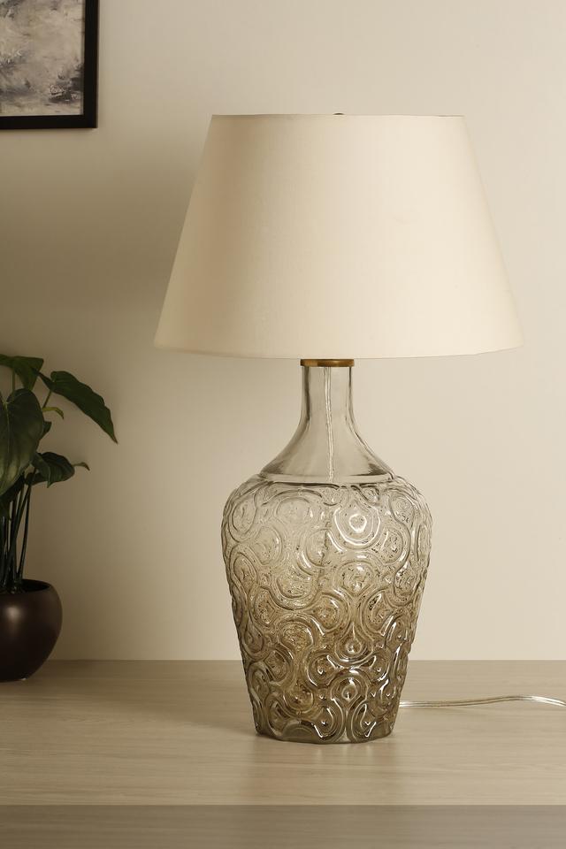 Clift glass table store lamp