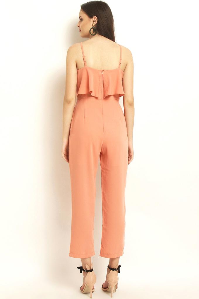 Jumpsuit peach hot sale colour