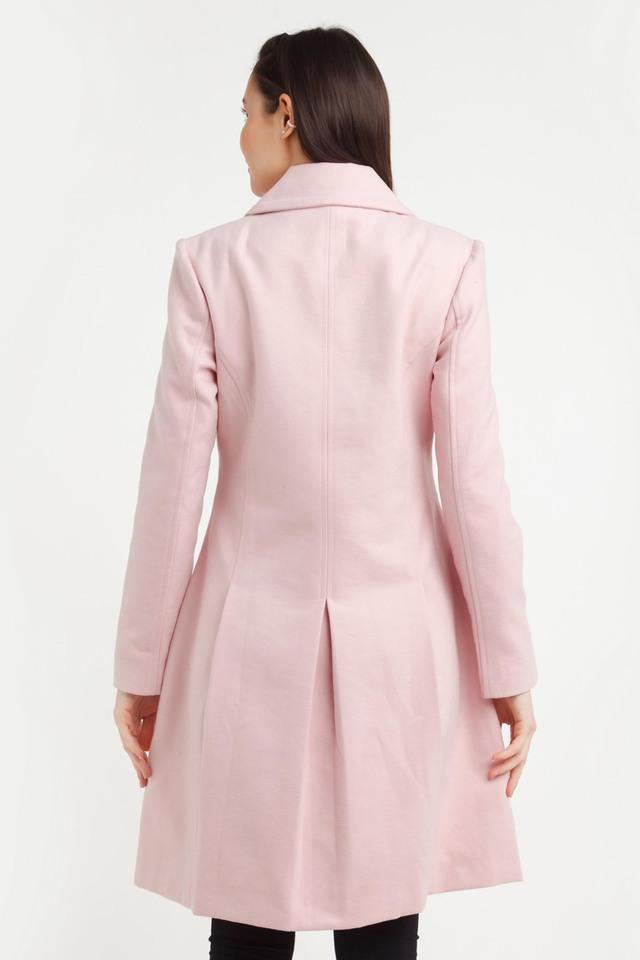 Pink polyester outlet jacket