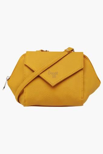 baggit yellow sling bag