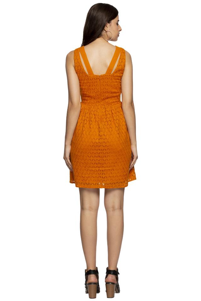 ONLY -  Burnt Orange Dresses - Main