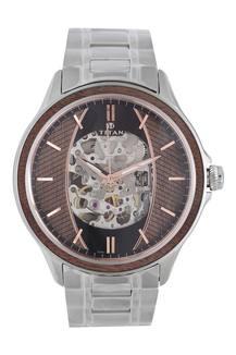 Buy TITAN Mens Two Tone Dial Metallic Automatic Watch 1793KM03